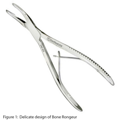 bone rongeur orthopedic instrument