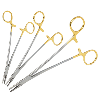 Crile Wood Needle Holders