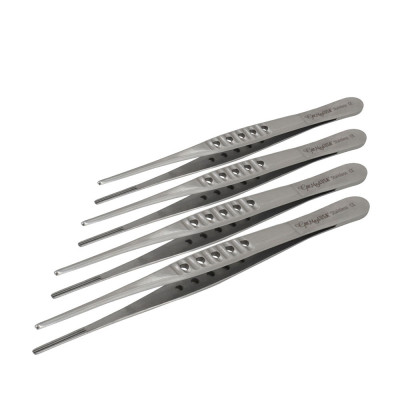 Debakey Thoracic Tissue Forceps Fenestrated Handle