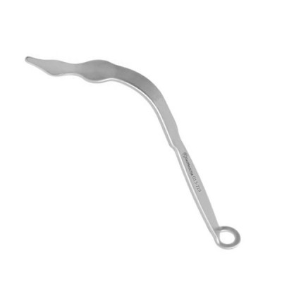 MIS Patella Retractor 9 inch Patella Pad Width 22mm Lower Blade 16mm Blunt End