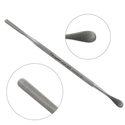 Spatula And Packer 6 inch Oval Spatula 7mm Wide and 2x25mm Packer