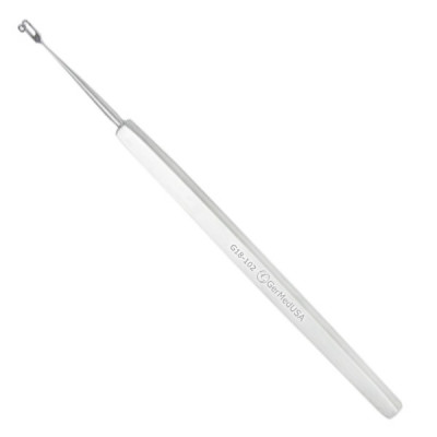 Mcgannon Iris Retractor 5 1/4 inch Fenestrated Hook Tip 2.5mm