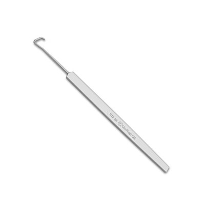 Green Strabismus Hook 5 inch 9mm Deep