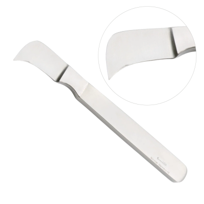 Reiner Plaster Knife Metal Handle 1 1/2 inch Blade 7 inch