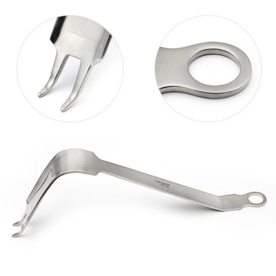 Wide Hohmann Retractor 13 1/2 inch Double Prong Blade 45mm