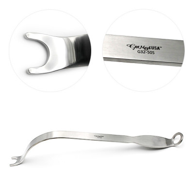 Femoral Calcar Retractor 14 1/2 inch Blade Width 25mm