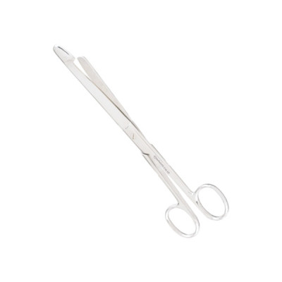 Enterotomy Scissors Curved 8 inch Blunt Points Heavy Blades