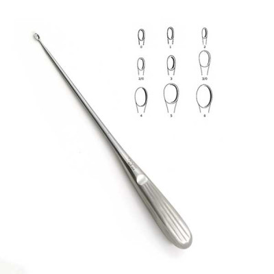Hibbs Spratt Spinal Fusion Curette 9 inch Oval Cup