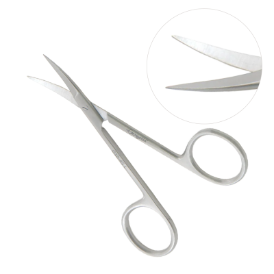Iris Scissors Curved Left Hand