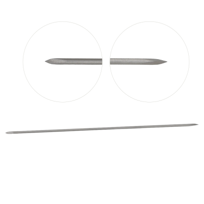 K Wires Double Trocar 4 inch Titanium Alloy