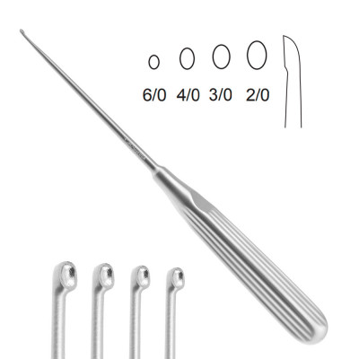 Lempert Curette 8 inch Teardrop Cup