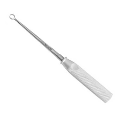 Ring Curette 8 3/4 inch Straight and Bent Shaft