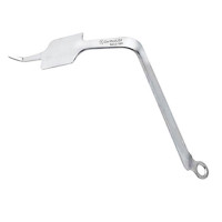 Bent Hohmann Retractor Wide 9 1/2" - Blade 41mm Bend Depth 4 3/4" Handle 7"