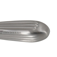 Brun Curette 8" Hollow Handle Straight Oval Cup