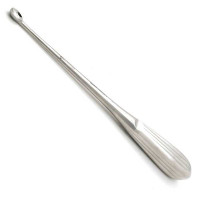 Brun Curette 9" Hollow Handle Straight Oval Cup