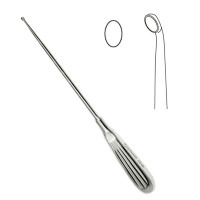 Bushe Curette 10" Oval Cup
