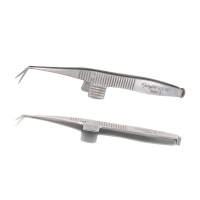Dewecker Iris Scissors 4 1/2" Angled