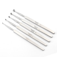 Fox Dermal Curette 5 1/2" Round Cup