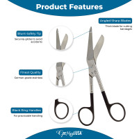 Lister Bandage Scissors 5 1/2" Supercut
