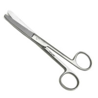 Operating Scissors Blunt Blunt Curved 4 1/2"