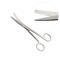 Operating Scissors Sharp Blunt Curved 5"