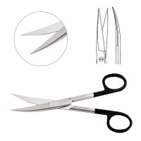 Operating Scissors SuperCut Sharp Sharp Curved 5 1/2"