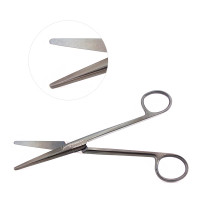 Mayo Dissecting Scissors 5 1/2" Curved Gun Metal Coated