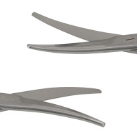 Mayo Dissecting Scissors SuperCut Curved 6 3/4"