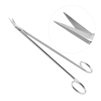 Potts Smith Scissors 7 1/2" Angled on Side 45°
