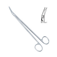 Potts Smith Scissor 7" Delicate Angled On Side 25°