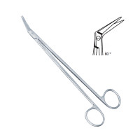 Potts Smith Scissor 7" Delicate Angled On Side 60°