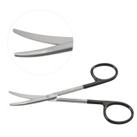 Strabismus Scissors 4 1/2" Curved Supercut
