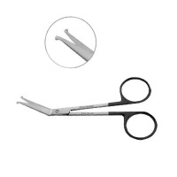 Iris Scissors Supercut Angular with Two Probe Tips 4 1/4"