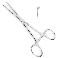 Allis-Nc Tissue Forceps 7" Double Row Non Traumatic Teeth
