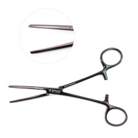 Rochester Carmalt Forceps Straight 6 1/4" Gun Metal Coated