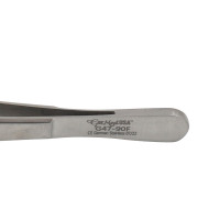 Thumb Tissue Forceps Serrated, 5" Fenestrated Handle