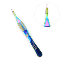 Brown Adson Forceps 4 3/4" Rainbow Coated 7x7 Teeth