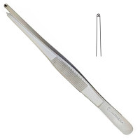 Thumb Tissue Forceps 1x2 Teeth 5"