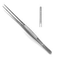 Potts Smith Tissue Forceps 1x2 Teeth 9 1/2"