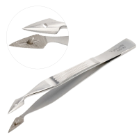 Walter Splinter Forceps Curved 4 1/4"