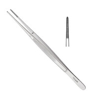 Potts Smith Dressing Forceps Serrated Jaws 9 1/2"