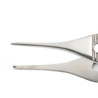 Adson Tissue Forceps 1x2 Teeth Fenestrated Handle 4 3/4"