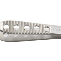 Adson Tissue Forceps 1x2 Teeth Fenestrated Handle 4 3/4"