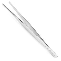 Tissue Forceps 4 1/2" Delicate Fluted Handle 1x2 Teeth