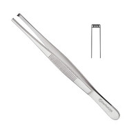 Tissue Forceps 4x5 Teeth 6"