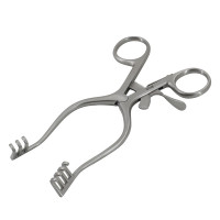 Weitlaner Retractor 6 1/2" Blunt Teeth 3 x 4