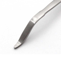Mini Hohmann Retractor 5 1/2" 8mm Wide Blade 35mm 45 Degree Drop 12mm Handle Bent