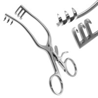 Wullstein Weitlaner Retractor 5 1/4" Sharp 3x3
