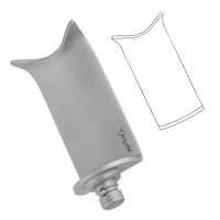 Caspar Retractor Blunt Blade 24x55mm Depth