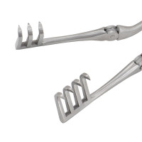Beckman Weitlaner Retractor 8 1/2" 3 x 4 Sharp Hinged Blade 22 x 17mm